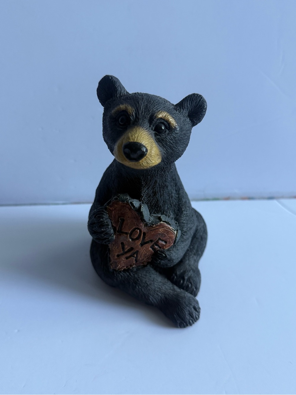 North American Bear Love sign figurine 5.5” Love Ya Adorable Valentines